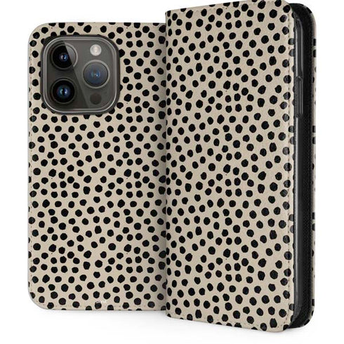 Cheetah Spots iPhone 15 Pro Folio Case